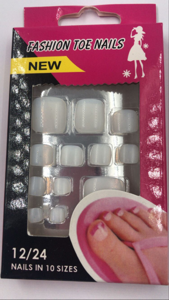 Fashion toe nails اظافر اقدام